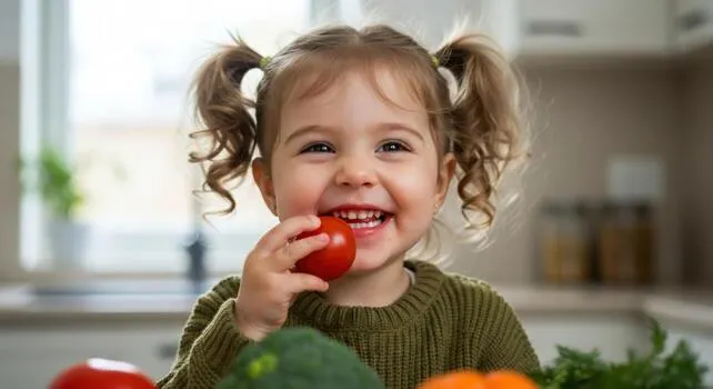 Active child with steady everyday energy